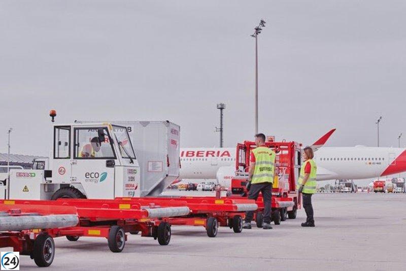 Huelga en Iberia paraliza vuelos entre aeropuertos gallegos y Madrid
