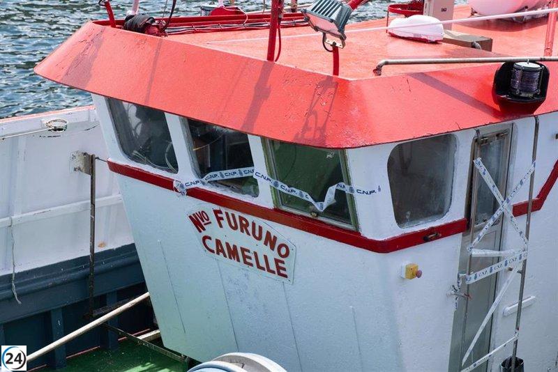 Cuatro de los seis detenidos por el decomiso de cocaína en un barco en Camariñas estarán en prisión provisional.