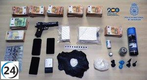Detienen a hombre en Santiago por tráfico de drogas con kilo de cocaína incautado