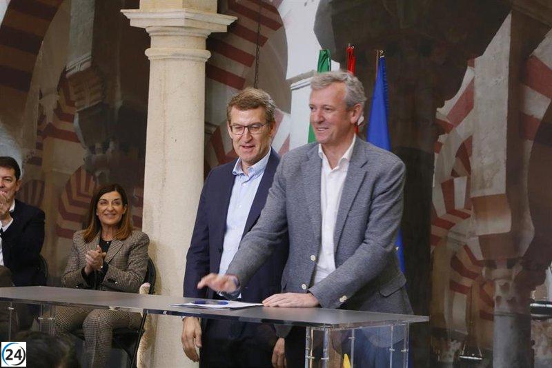 Alfonso Rueda sostiene que las comunidades del PP compensan la inacción del Gobierno central.