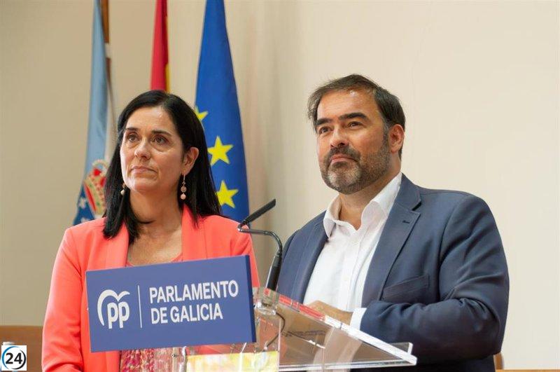 Alberto Pazos lidera al PPdeG en O Hórreo con un equipo de viceportavoces conformado por Prado, Cristina Sanz y María Martínez.