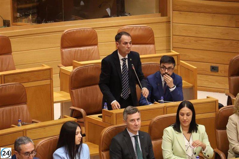 Nuevo diputado del PP investigado judicialmente, en la mira del BNG tras su juramento.