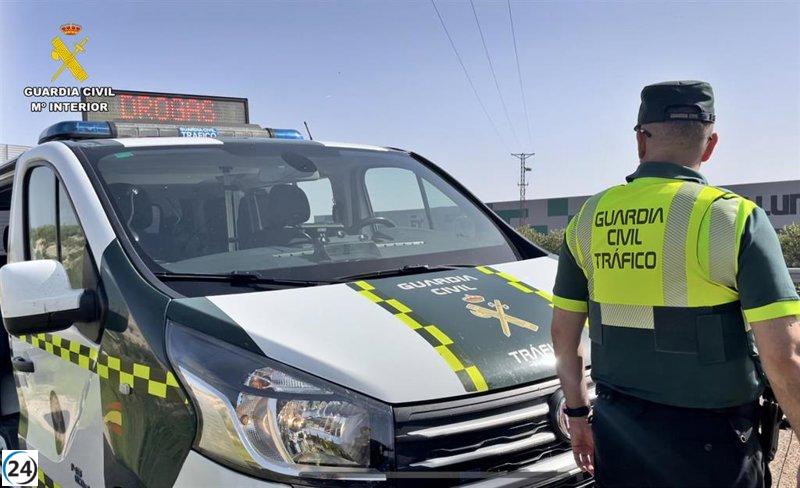 Conductor de camión sin puntos en el carné y positivo en cocaína