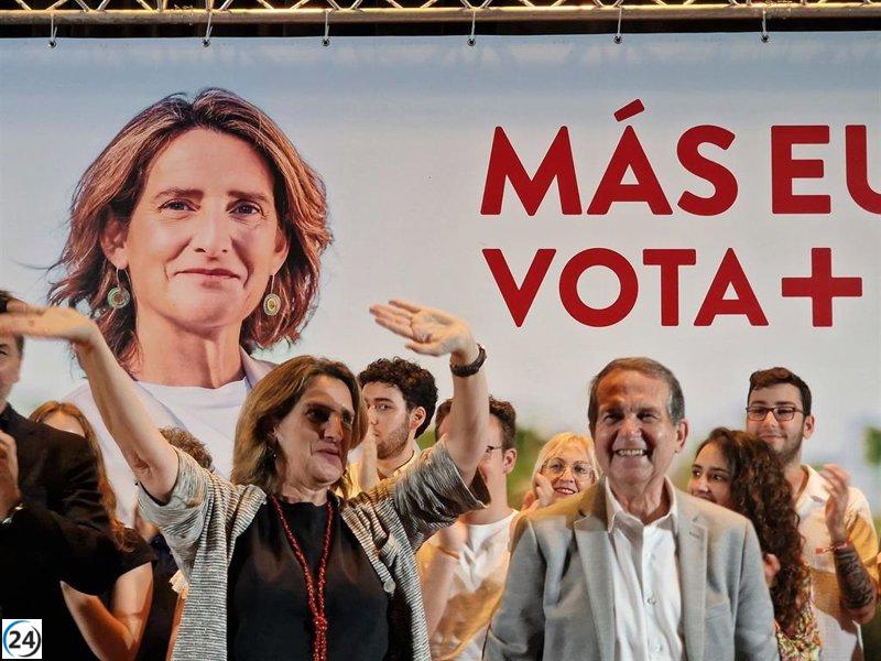 Ribera: España va bien y el PSOE está remontando; ganaremos.