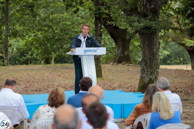 Feijóo marcará el inicio del curso político del PP en Cerdedo-Cotobade el 31 de agosto.