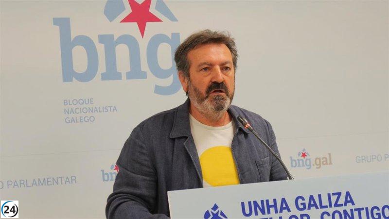 BNG exige al PP explicaciones por irregularidades en contratación de la Xunta