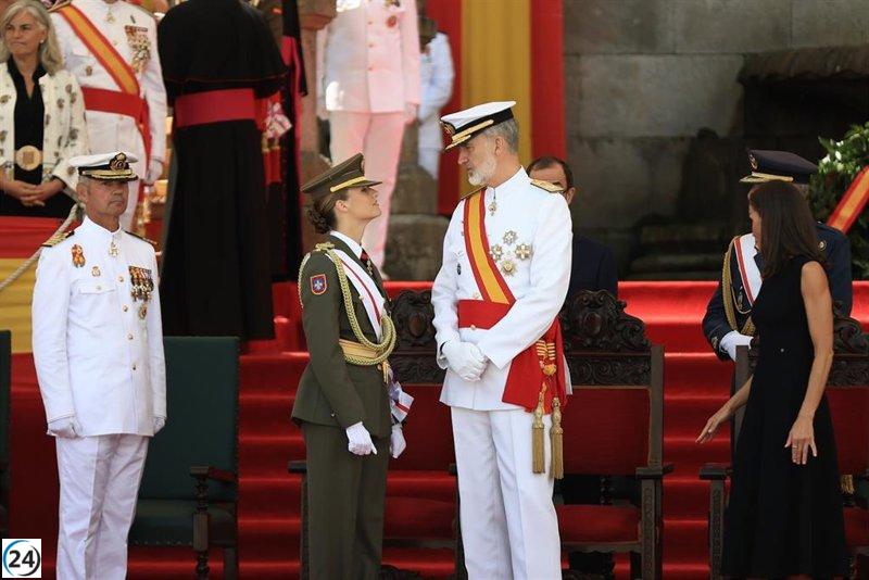 La Escuela Naval de Marín se prepara para la visita de la Princesa Leonor: