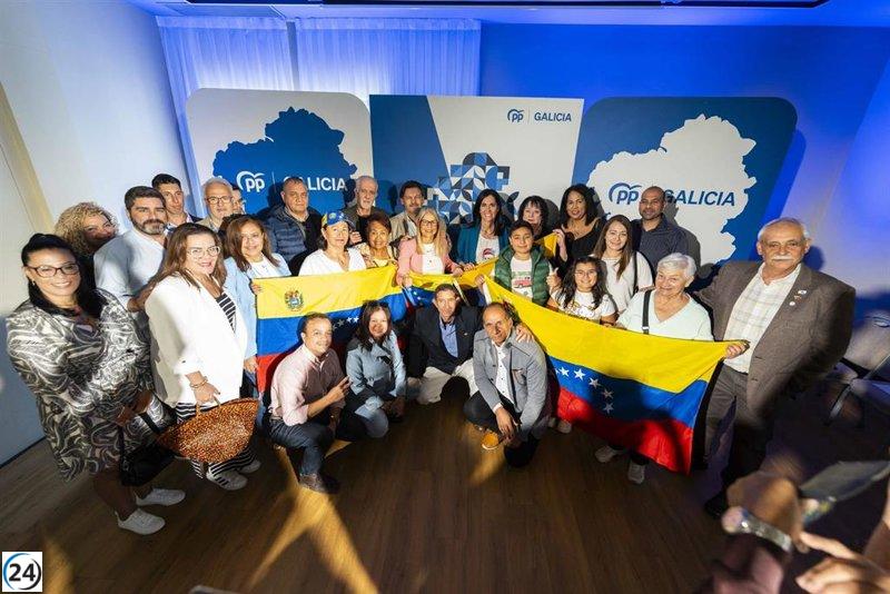 El PPdeG denuncia la falta de apoyo del BNG y PSOE al reconocimiento de Edmundo González como presidente legítimo de Venezuela.