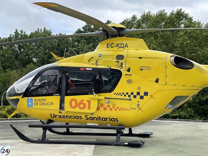 Trágico accidente: hombre de 63 años fallece al ser aplastado por una piedra en Melón (Ourense)