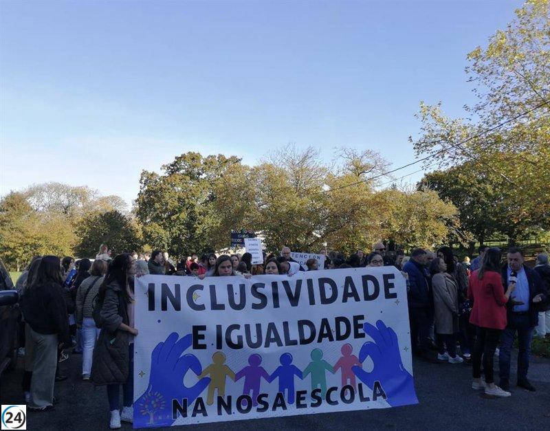 Padres de Monterroso demandan mayores recursos para una educación inclusiva en el CEIP.