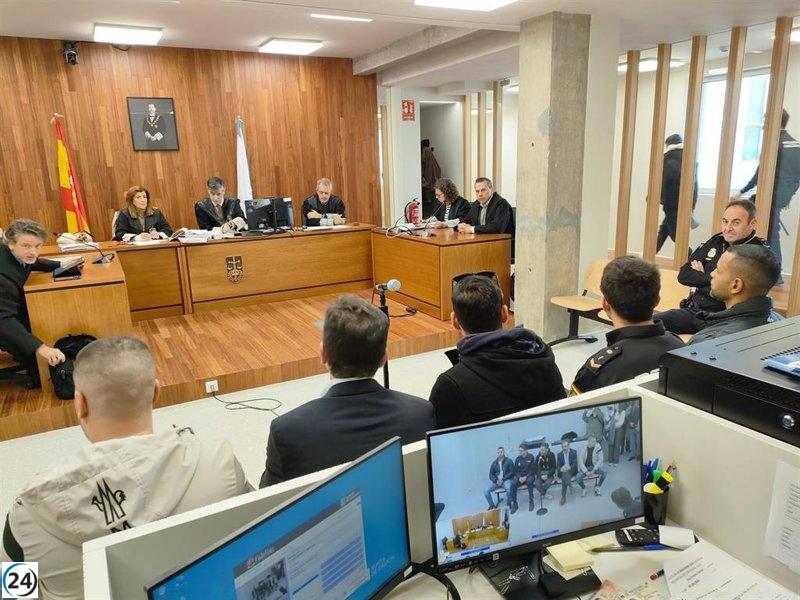 Cuatro detenidos en Vigo por tráfico de cocaína aceptan condenas de hasta 6 años de prisión.