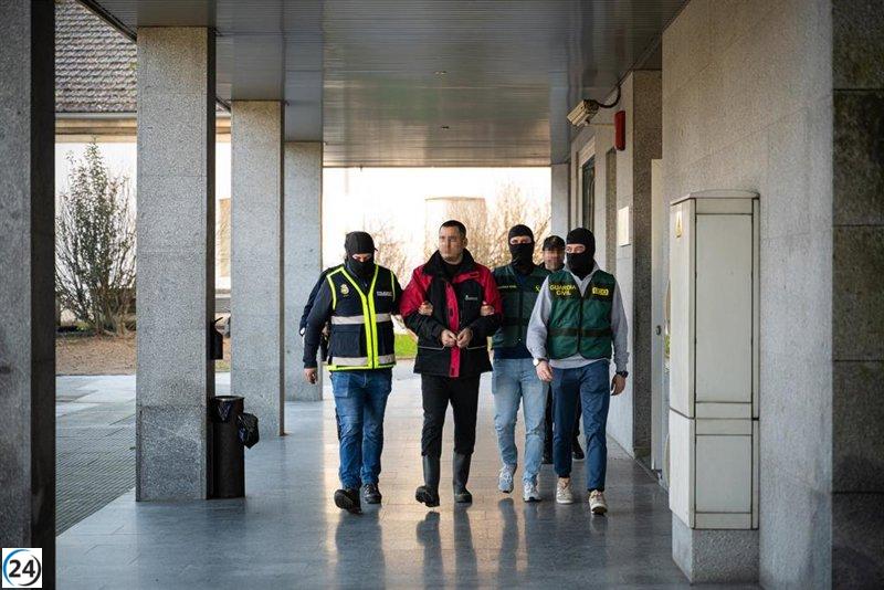 Siete albaneses encarcelados tras intento de descargar 1.100 kilos de cocaína en Vilanova.