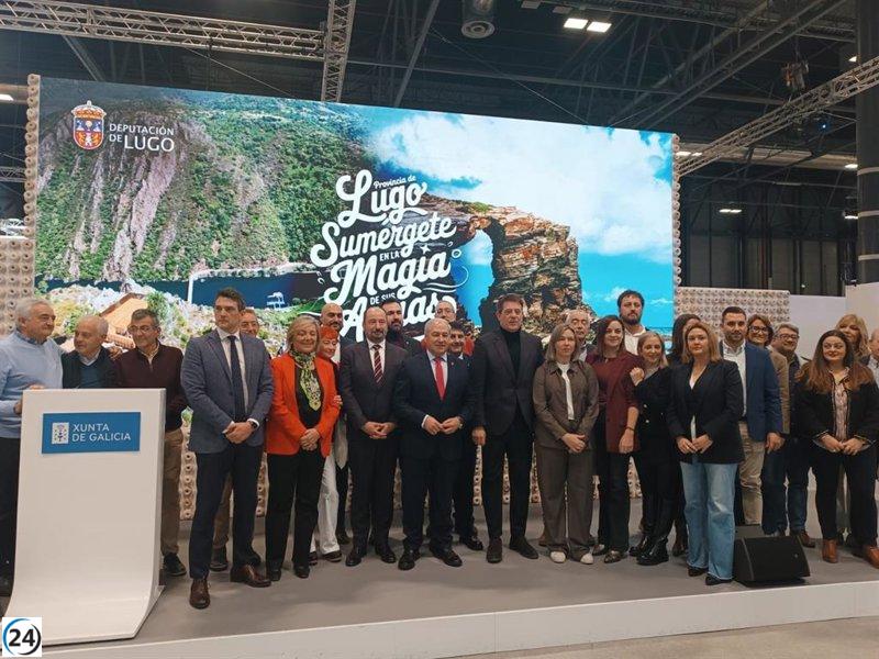 La Diputación de Lugo lanza en Fitur una campaña turística enfocada en el turismo acuático.