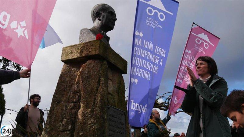 Pontón alerta que negar a Castelao como el primer presidente gallego es una traición a la historia y a Galicia.