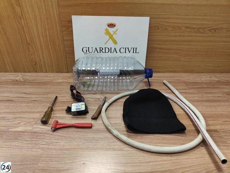 Capturado el presunto ladrón responsable de más de 30 robos en Melide y alrededores.