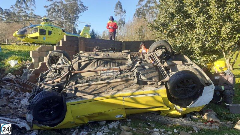 Tragedia en Galicia: Tercer muerto en un accidente de tráfico en 24 horas tras salida de vía en Ordes.