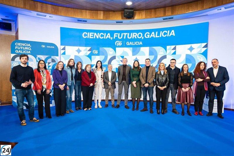 Rueda aspira a convertir a Galicia en un líder en innovación y destaca la ciencia como clave del futuro.