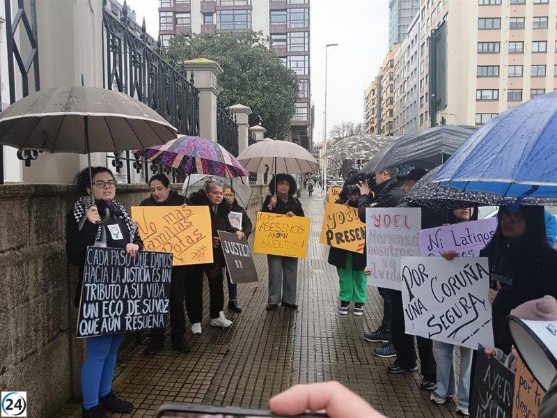 Familia del joven asesinado en A Coruña exige cargos contra dos implicados más.
