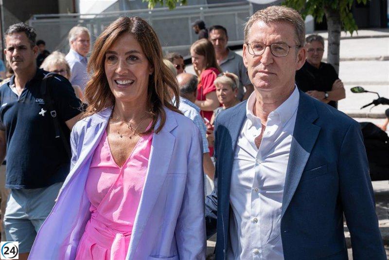 La pareja de Feijóo pide permiso para acceder a la playa desde su vivienda en Moaña hasta 2037.