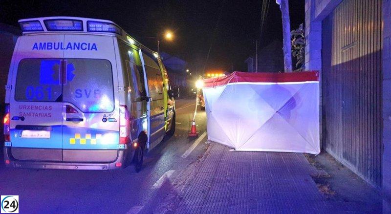 Fallece un joven motociclista en accidente en Vilariño, Cambados.