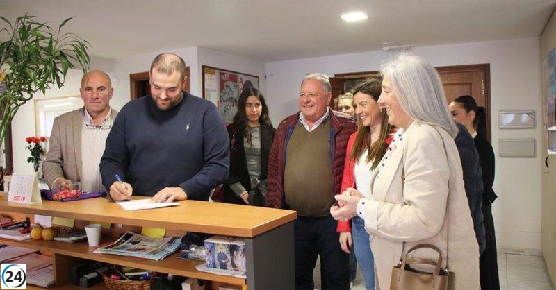 Iván Castro, diputado provincial y miembro de Paradela, aspira a liderar el PSOE en Lugo.