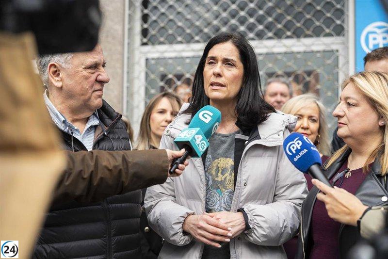 Paula Prado destaca al PP como el verdadero gobierno de Galicia, contrastándolo con el BNG y el PSdeG que solo se dedican a protestar.