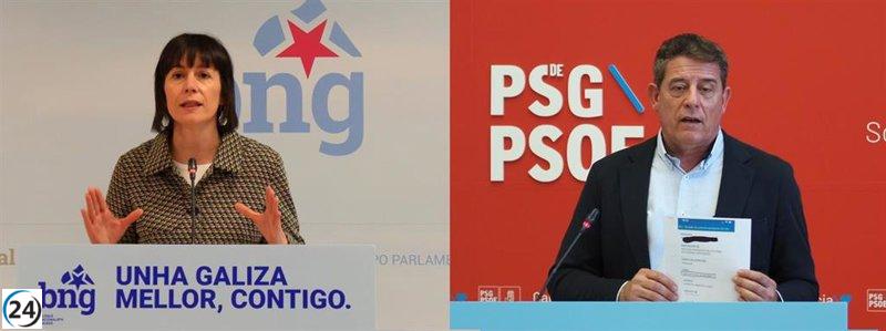 BNG solicita a la Xunta un plan de urgencia para la sanidad, mientras el PSdeG plantea reducción a 48 horas en consultas de atención primaria.