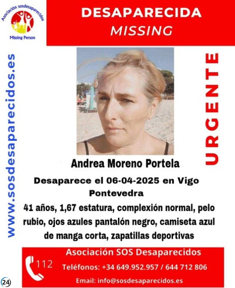 Persisten los esfuerzos para encontrar a la mujer desaparecida en Vigo, bajo orden de alejamiento de su ex.