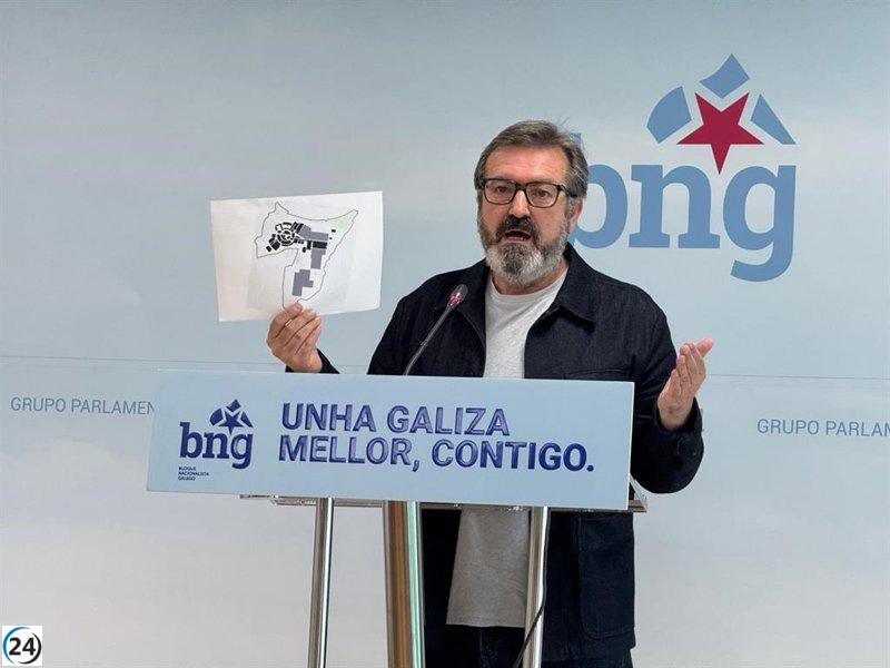 El BNG critica duramente la idea de la Xunta de transformar la chimenea de Altri en un símbolo.