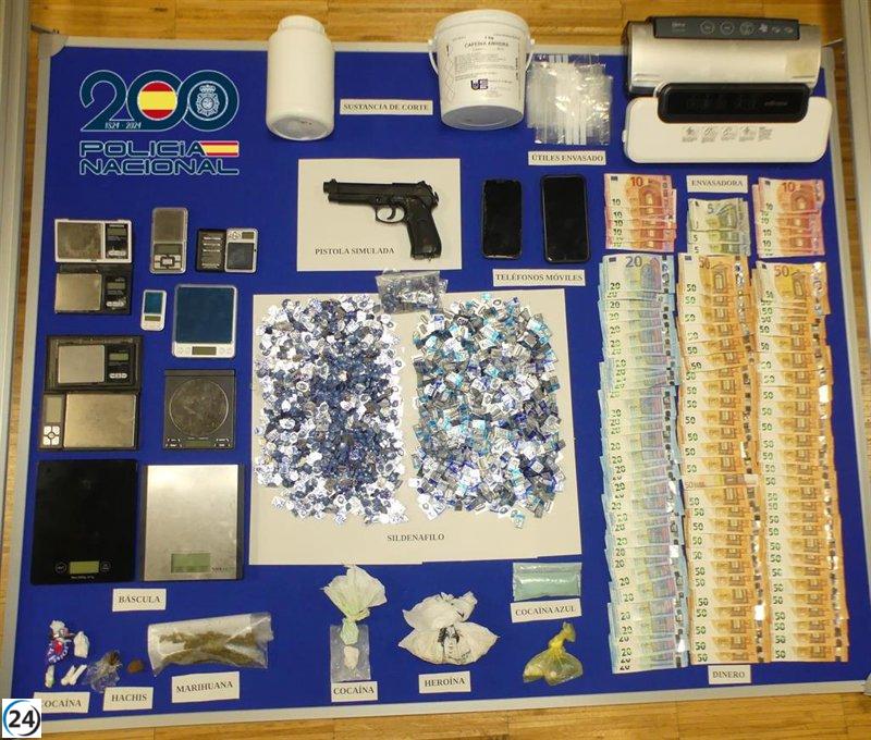 Cinco arrestados en Vigo por tráfico de droga y medicamentos falsificados.