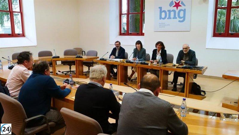 Ana Pontón solicita un paro en la plantación de eucaliptos hasta 2030 para prevenir la transformación de Galicia en un vasto eucaliptal.