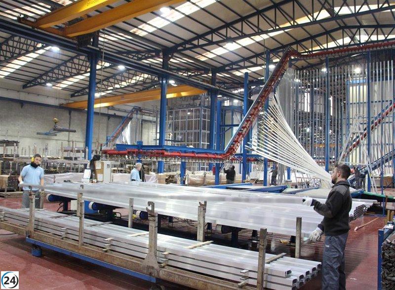 Crecimiento del 12% en las ventas industriales de Galicia en marzo, superando la media nacional.
