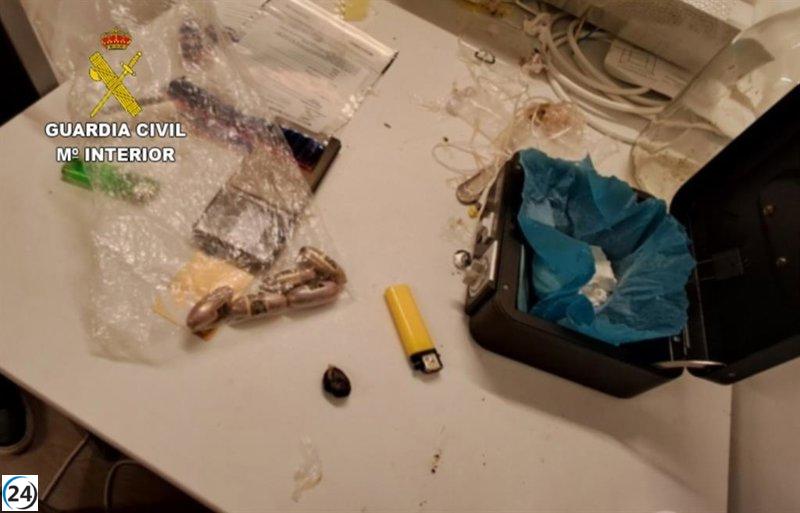 Tres arrestados en Vilanova (Pontevedra) con 200 gramos de droga.