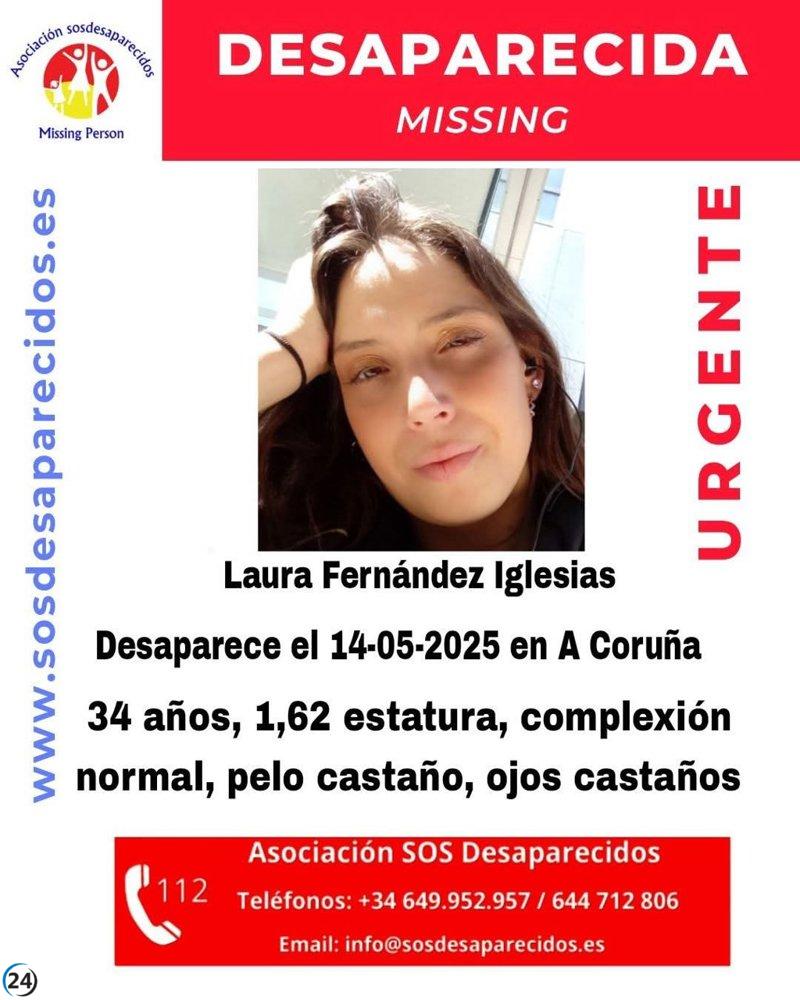Desaparece una mujer en A Coruña desde el 14 de octubre.