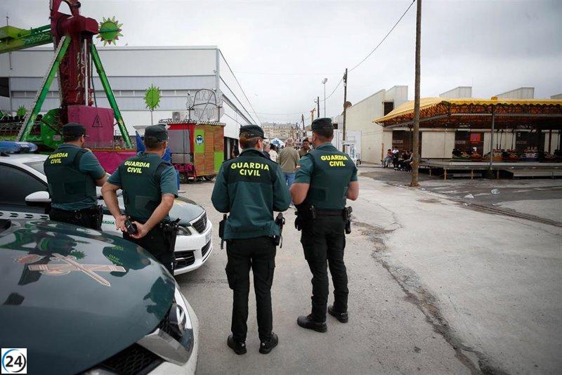 Cinco heridos permanecen hospitalizados tras el atropello en el recinto ferial de Burela.
