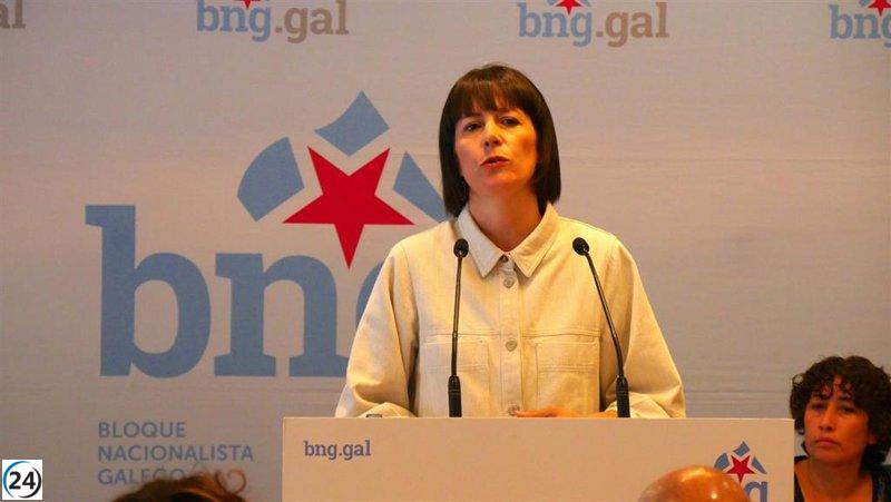 Pontón exige a Rueda que explique el apoyo a Villares y solicita su intervención urgente en el Parlamento de Galicia.