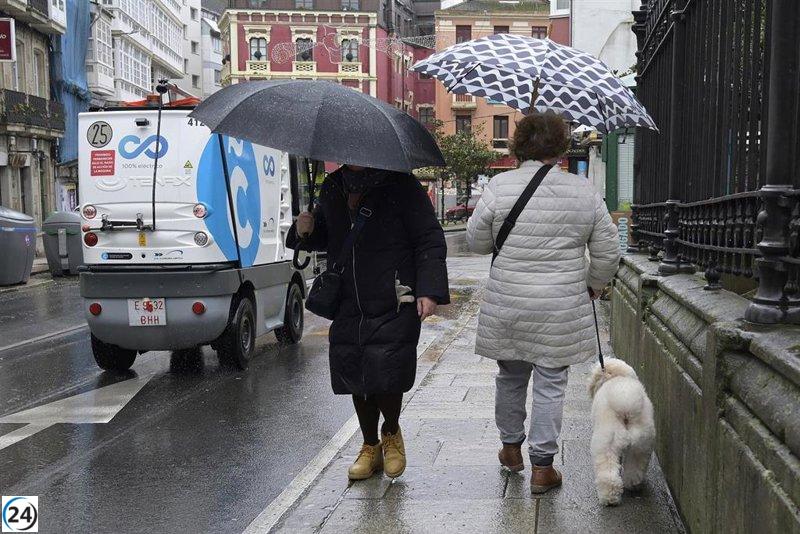 Aviso de tormentas en Lugo y A Coruña.