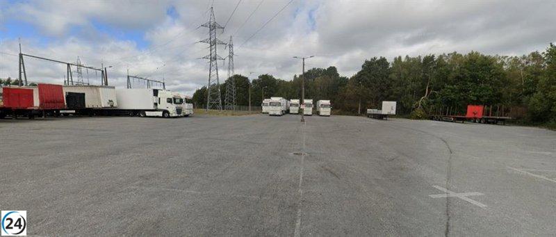 Anciano arrestado en Vilalba por sabotear ruedas de 19 camiones.