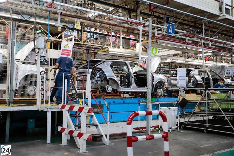 Industria gallega experimenta descenso del 1,2% en abril.