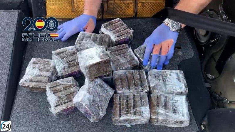 Detenidos en Vigo con 74 kilos de droga, enfrentarán prisión provisional.