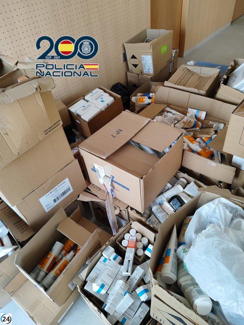 Capturan a cinco en A Coruña por intento de robo de cosméticos valorados en 200,000 euros.