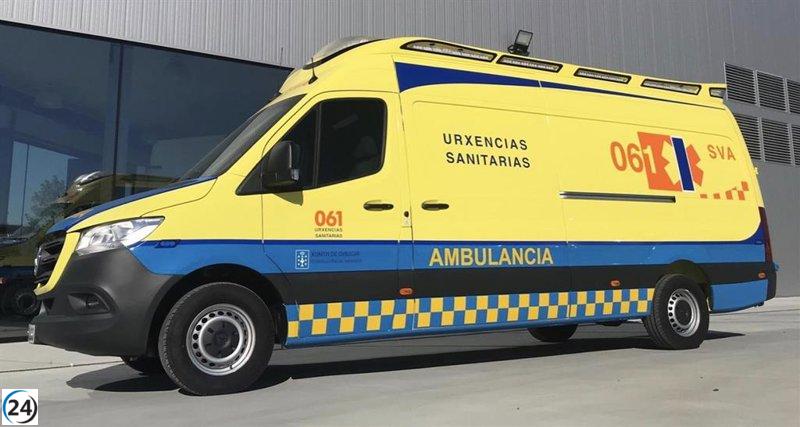 Motorista pierde la vida en accidente con automóvil en Ortigueira, A Coruña.