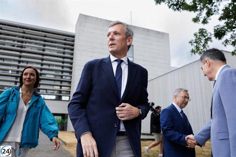 Rueda apoya la colaboración del PP de Ourense en la aprobación de presupuestos: 