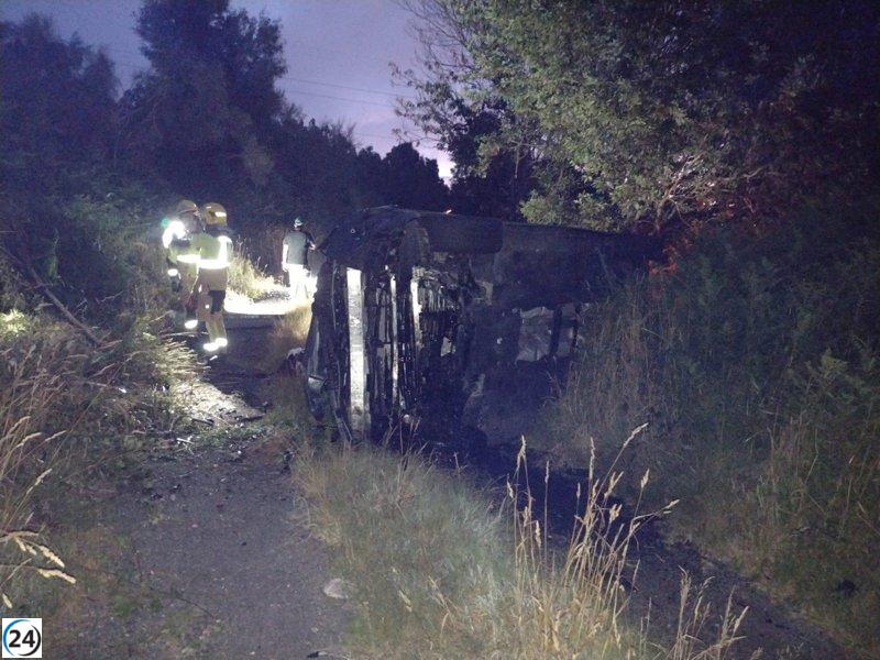 Tres heridos tras un accidente en Rois, A Coruña.