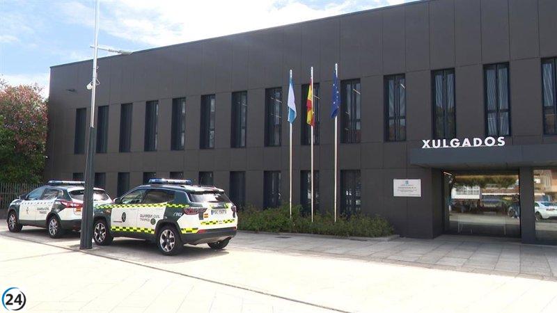 Detenido por fatal accidente en O Rosal evita prisión con fianza de 150.000 euros.