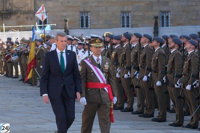 Santiago celebra el Día de Galicia con la Ofrenda, desatando preguntas sobre el regreso militar.