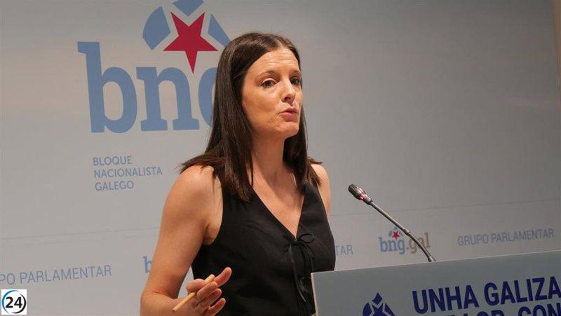 El BNG considera urgente discutir la política forestal debido a los graves incendios.