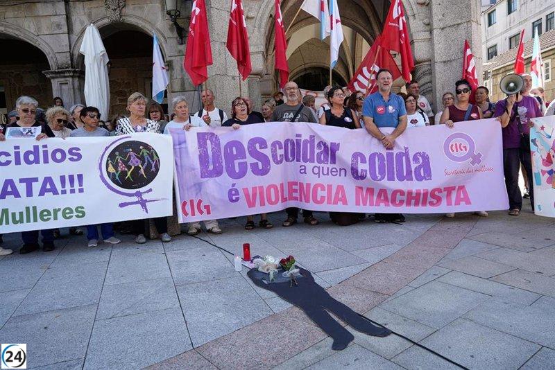 La CIG demandará protección para trabajadoras del SAF en huelga por asesinato en O Porriño.