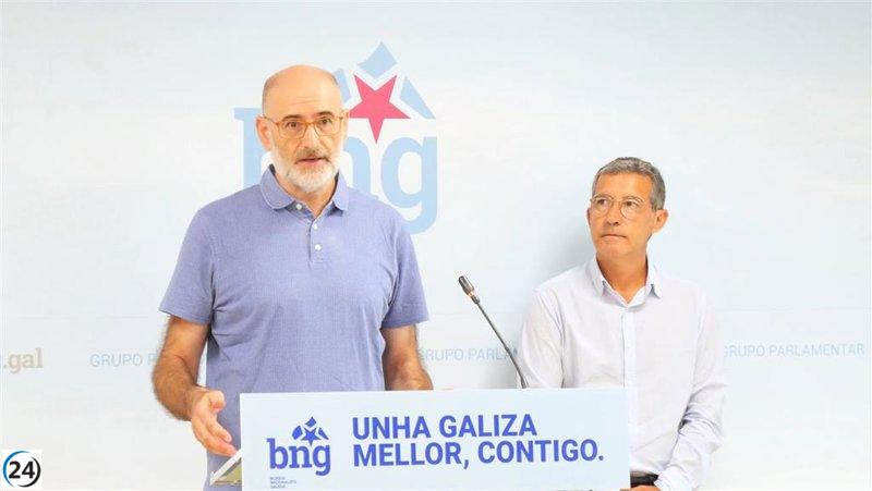 El BNG critica a la Xunta por su ineptitud en la lucha contra incendios.