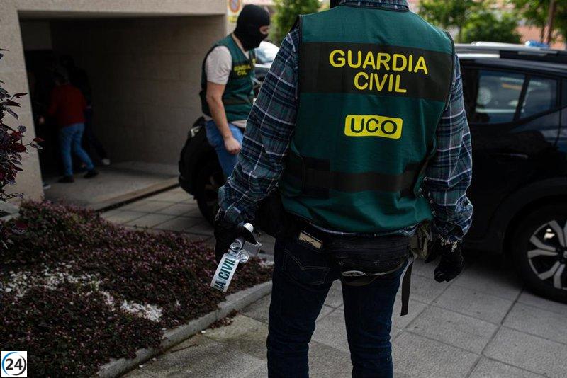Despliegue policial contra el narcotráfico en O Salnés.